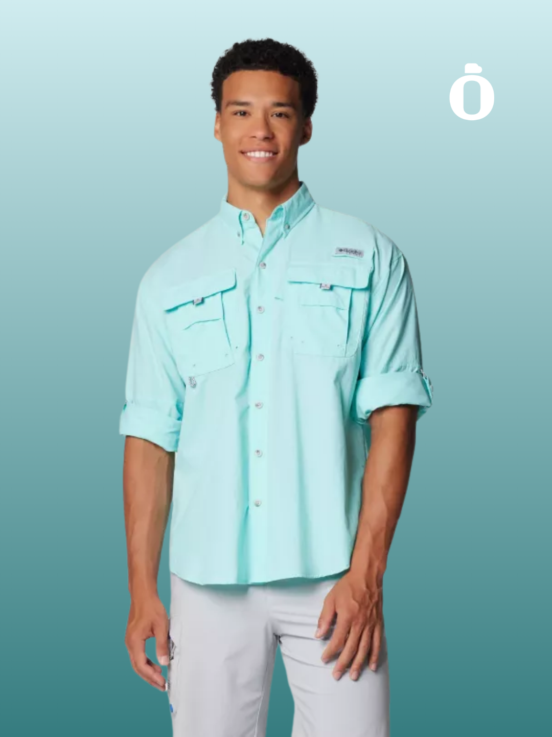 Columbia | Men's | PFG Bahama II Long Sleeve Shirt | Gulf Stream