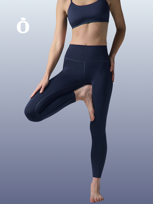 Alo | 7/8 High-Waist Airlift Legging | Navy