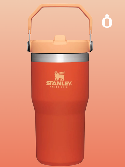 Stanley The Iceflow Flip Straw Tumbler | 20 Oz | Tigerlilly