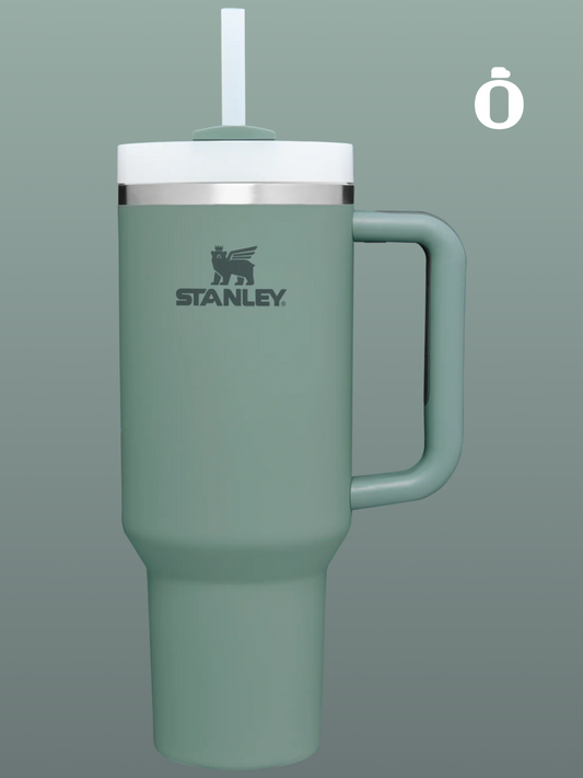 Stanley The Quencher H2.0 Flowstate Tumbler (Soft Matte) | 40 Oz | Shale