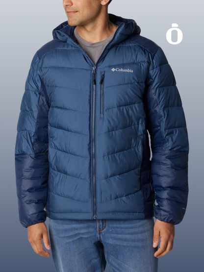 Columbia | Men's | Labyrinth Loop Hooded Jacket | Dark Mtn/Collegiate Navy