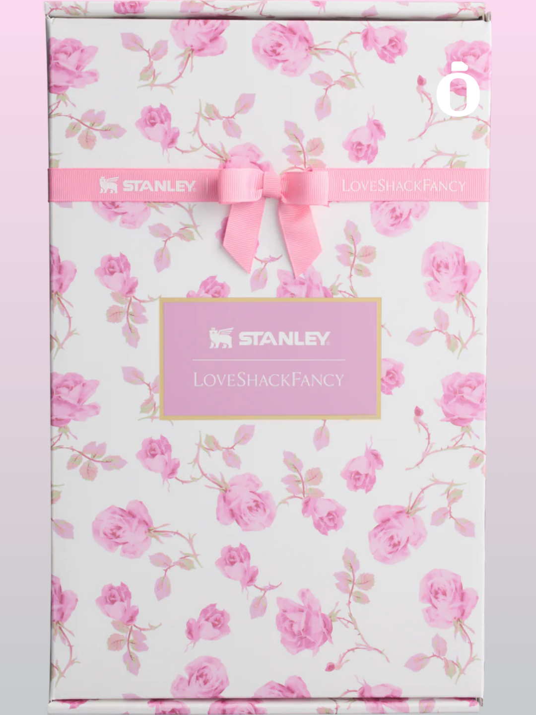 *Limited Edition* THE STANLEY X LOVESHACKFANCY QUENCHER | 20 OZ | Ribbon Rosa