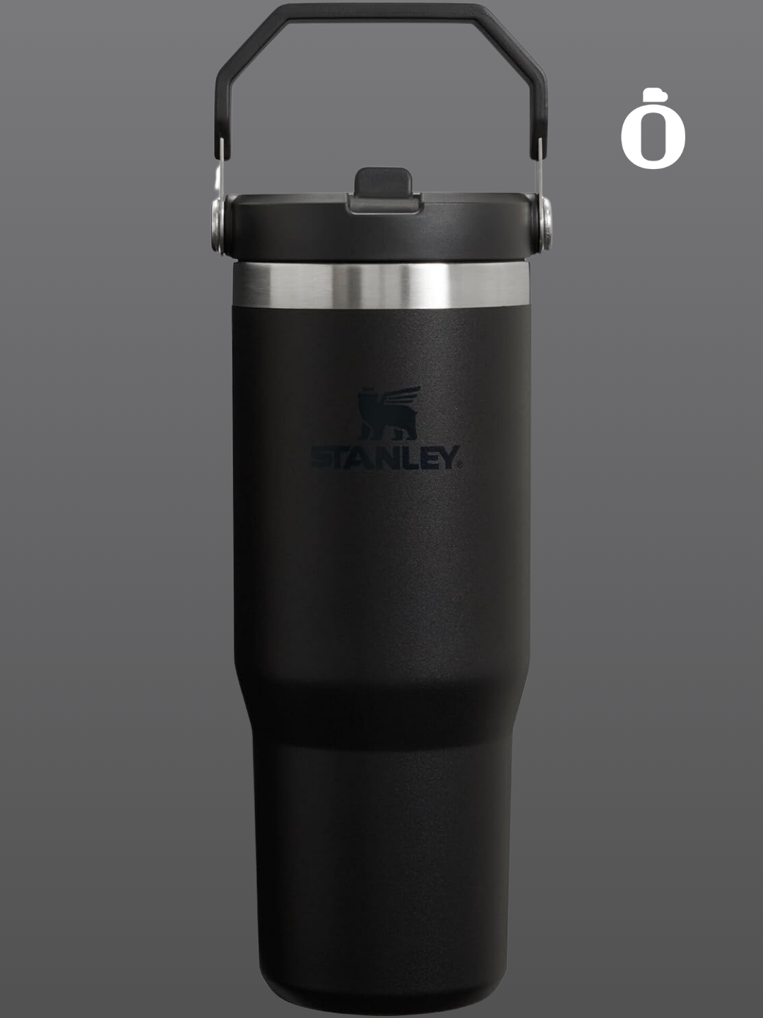 Stanley The Iceflow Flip Straw Tumbler | 30 Oz | Black 2.0