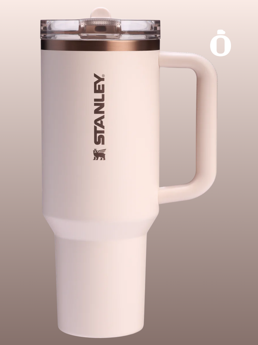 Stanley The Quencher ProTour Flip Straw Tumbler | 40 Oz | Gilded Sugar