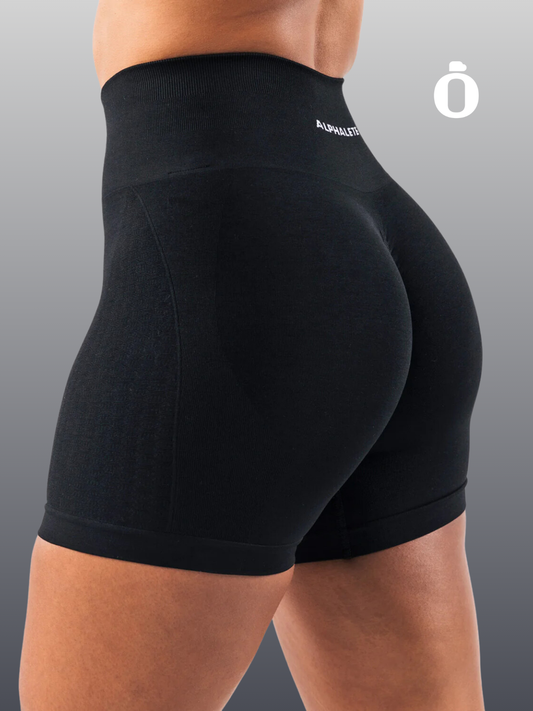 Alphalete | Amplify Contour Short 5" | Black