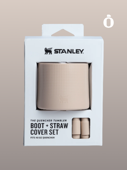 Stanley Quencher Boot and Straw Cover Set | Cream