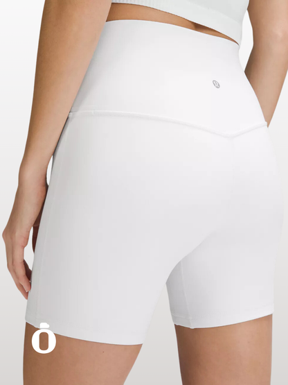 Lululemon | Align High-Rise Short 6" | White