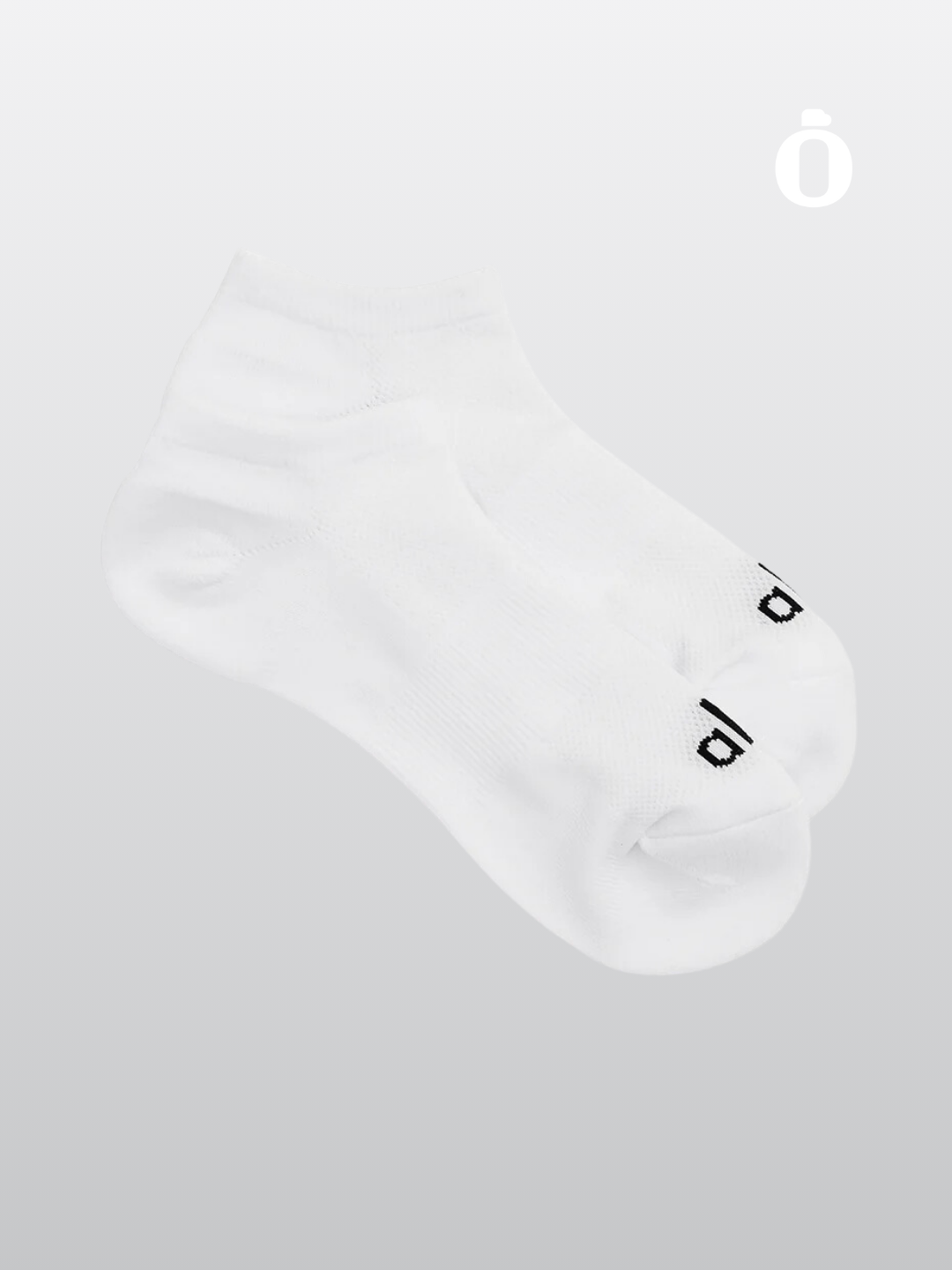 Alo | Women's Everyday Sock | White/Black