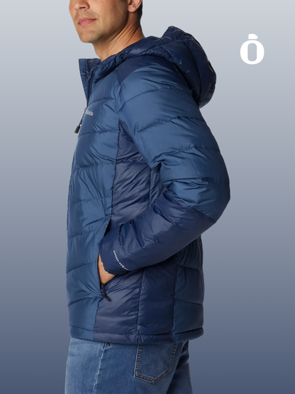 Columbia | Men's | Labyrinth Loop Hooded Jacket | Dark Mtn/Collegiate Navy