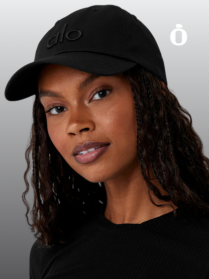 Alo | Off-Duty Cap | Black/Black