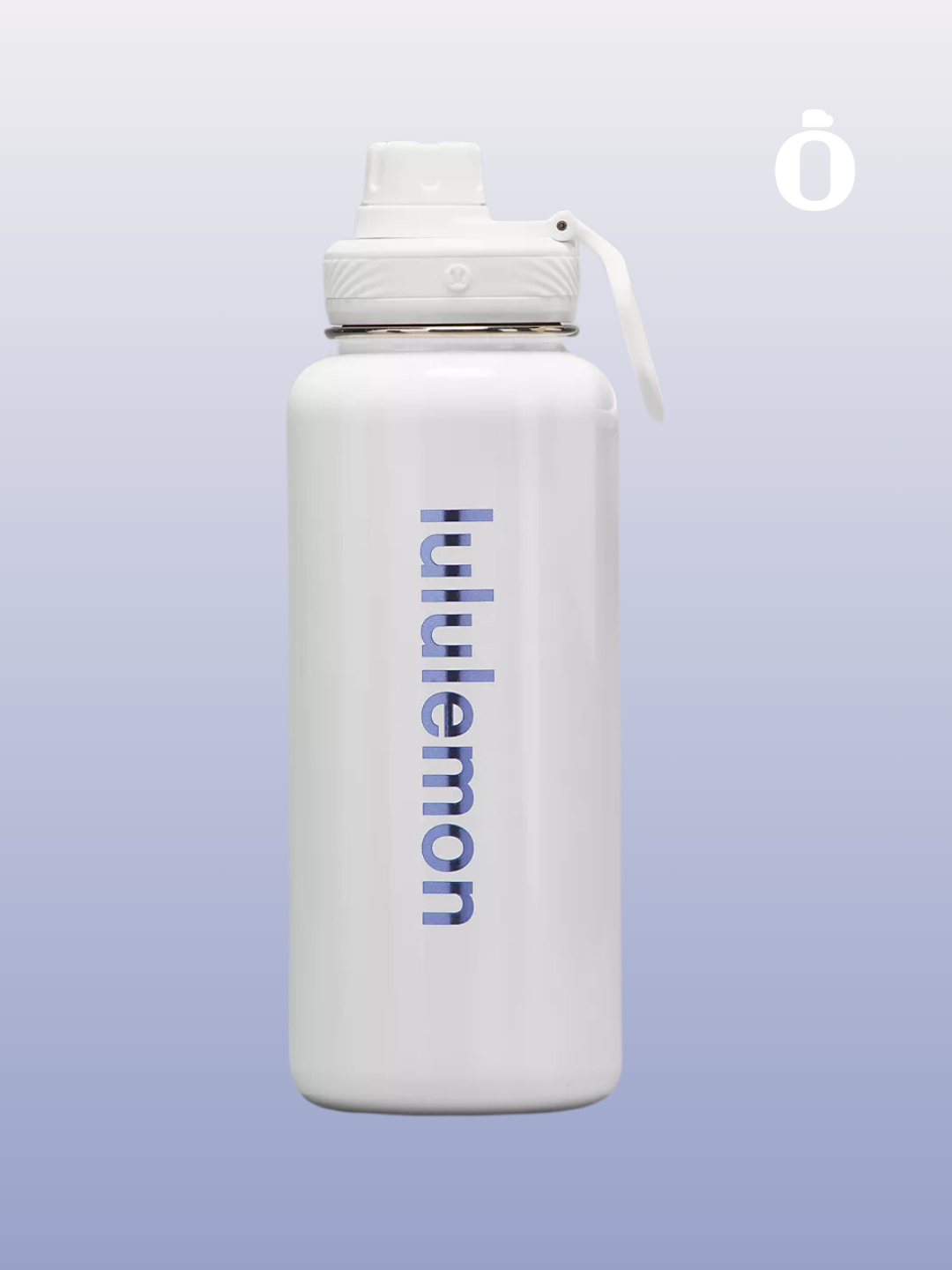 Lululemon | Back to life Sports Bottle | Shine | 32 Oz | White