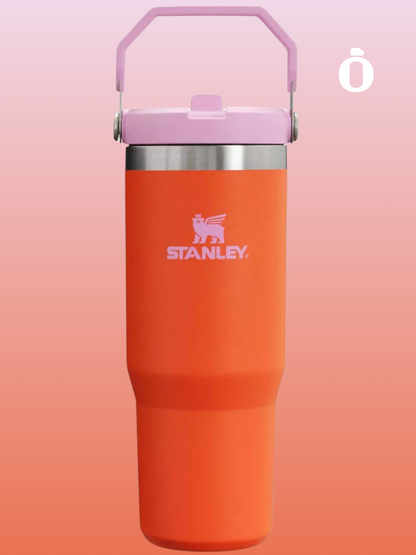 Stanley The Iceflow Flip Straw Tumbler | 30 Oz | Poppy