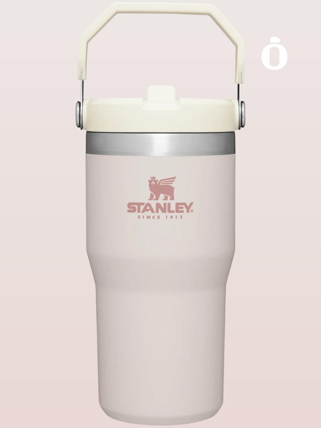 Stanley The Iceflow Flip Straw Tumbler | 20 Oz | Rose Quartz