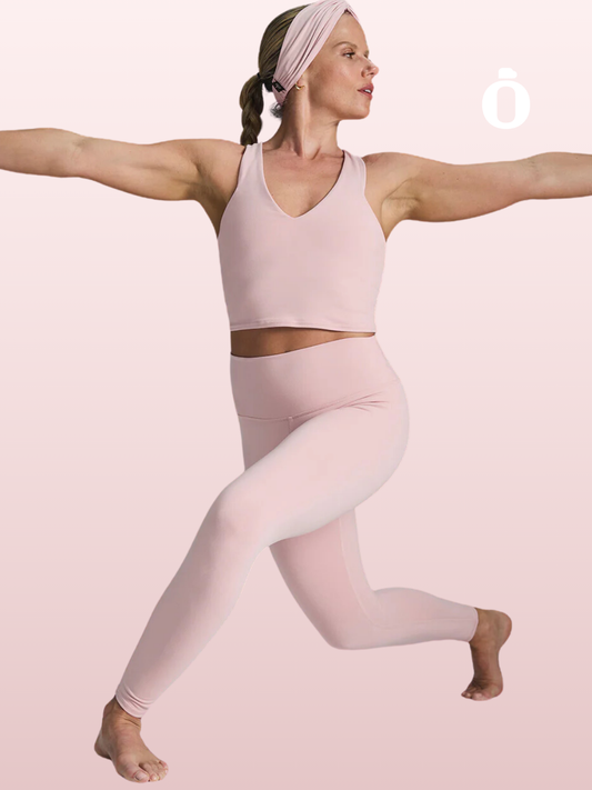 Alo | 7/8 High-Waist Airbrush Legging | Ballet Pink