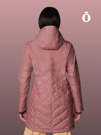 Columbia | Women's | Heavenly Long Hooded Jacket | Fig