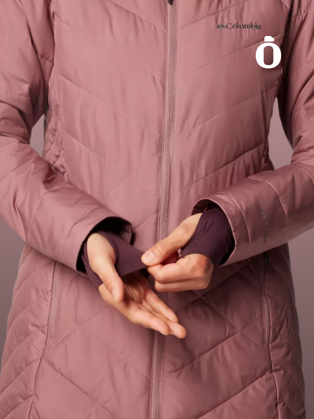 Columbia | Women's | Heavenly Long Hooded Jacket | Fig