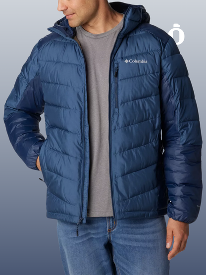 Columbia | Men's | Labyrinth Loop Hooded Jacket | Dark Mtn/Collegiate Navy