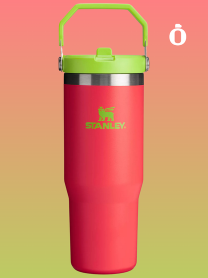 Stanley The Iceflow Flip Straw Tumbler | 30 Oz | Hibiscus