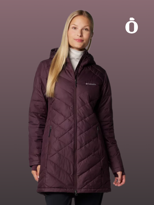 Columbia | Women's | Heavenly Long Hooded Jacket | Moonvista