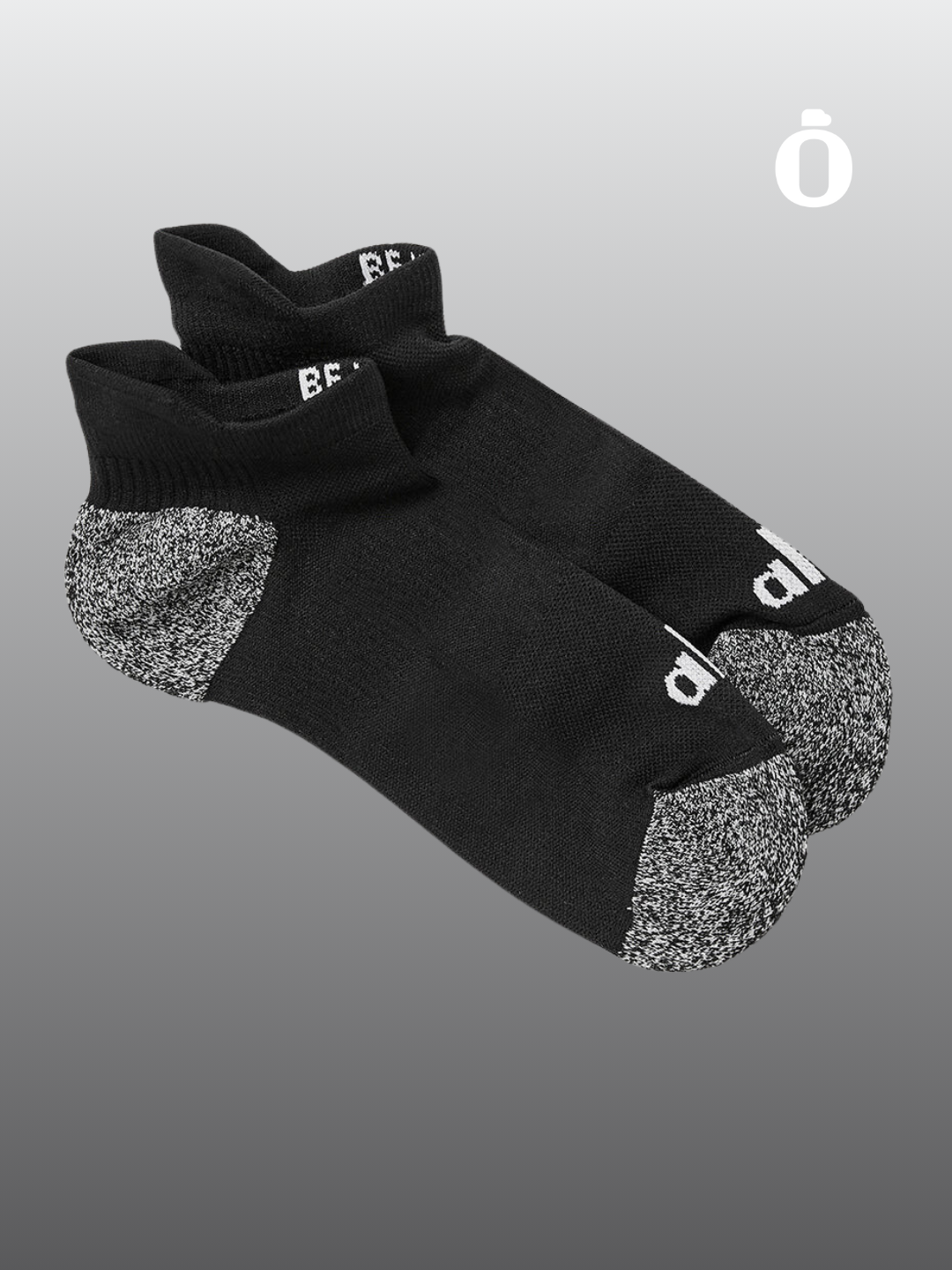 Alo | Women's Performance Tab Sock | Black/White