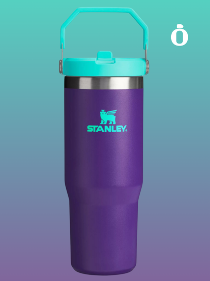 Stanley The Iceflow Flip Straw Tumbler | 30 Oz | Deep Purple