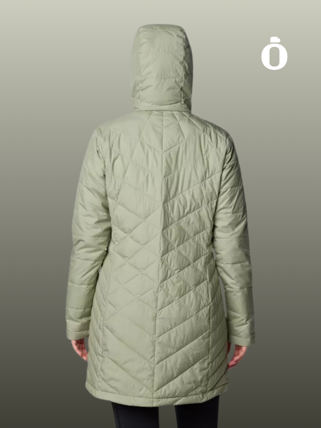 Columbia | Women's | Heavenly Long Hooded Jacket | Safari