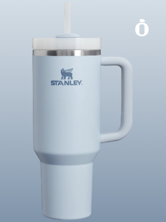 Stanley The Quencher H2.0 Flowstate Tumbler | 40 Oz | Glacier