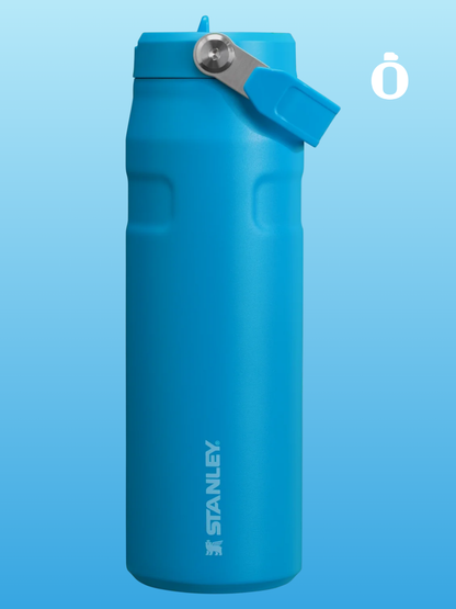 Stanley The Iceflow Flip Straw 2.0 | 24 Oz | Azure