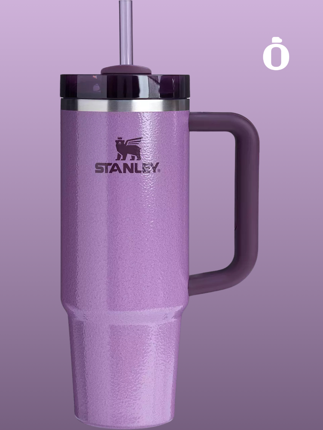 Stanley The Quencher H2.0 Flowstate Tumbler Hammertone Homecoming Collection | 30 Oz | Hammertone Lilac