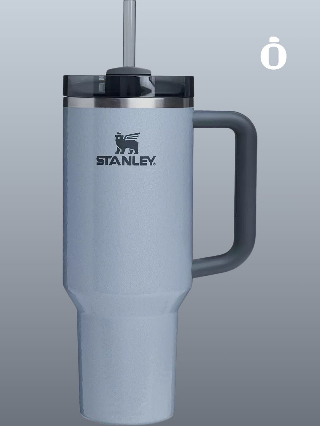 Stanley Quencher H2.0 Flowstate Tumbler Hammertone Homecoming Collection | 40 Oz | Hammertone Silver