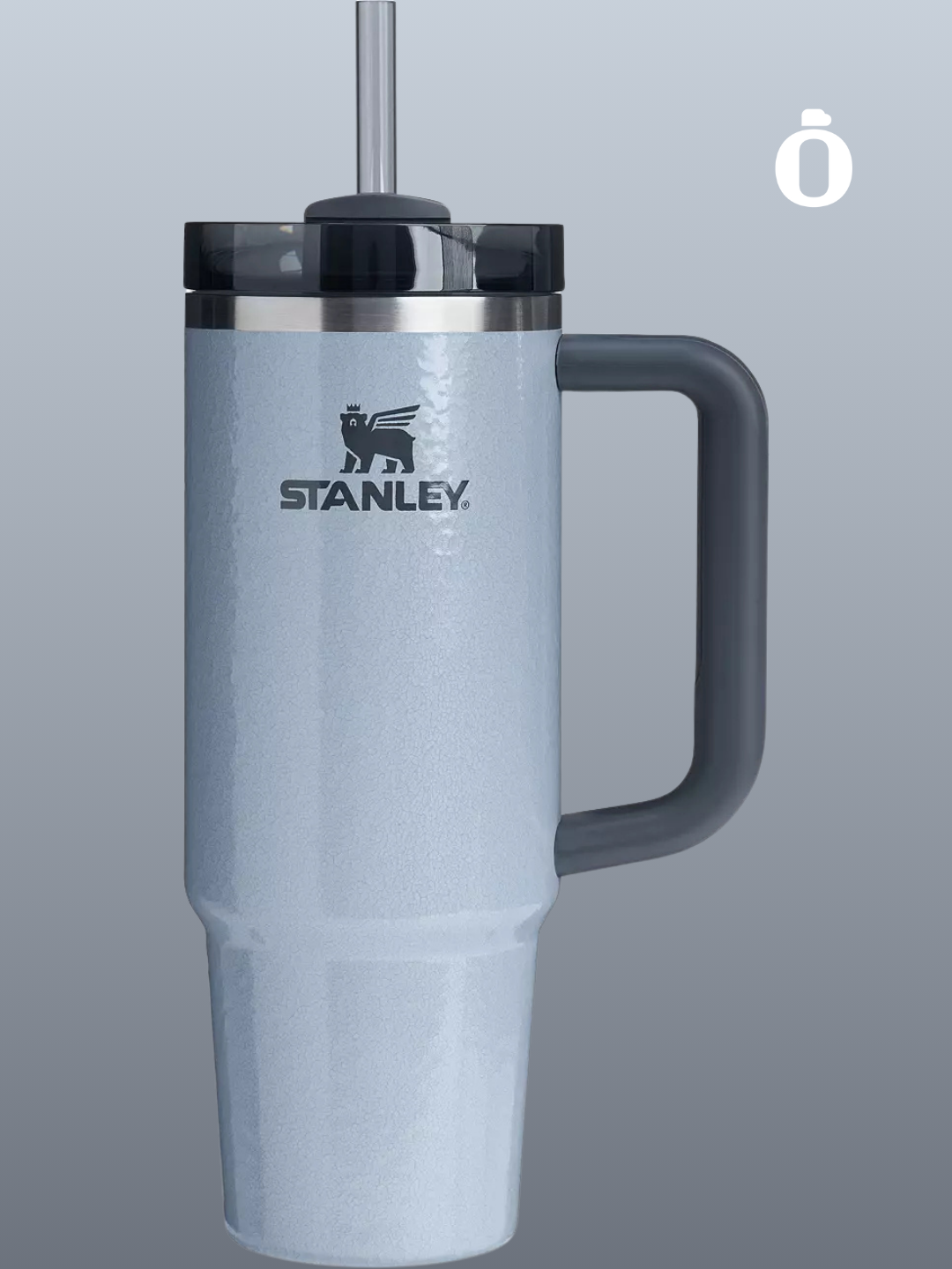 Stanley The Quencher H2.0 Flowstate Tumbler Hammertone Homecoming Collection | 30 Oz | Hammertone Silver