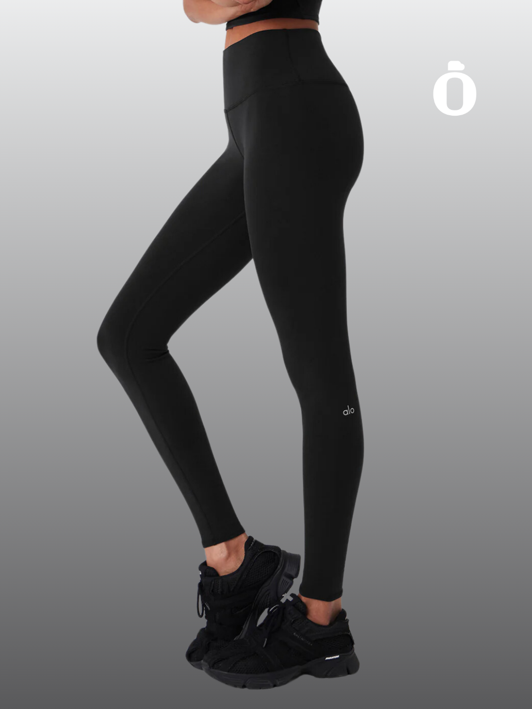 Alo | High-Waist Airbrush Legging | Black