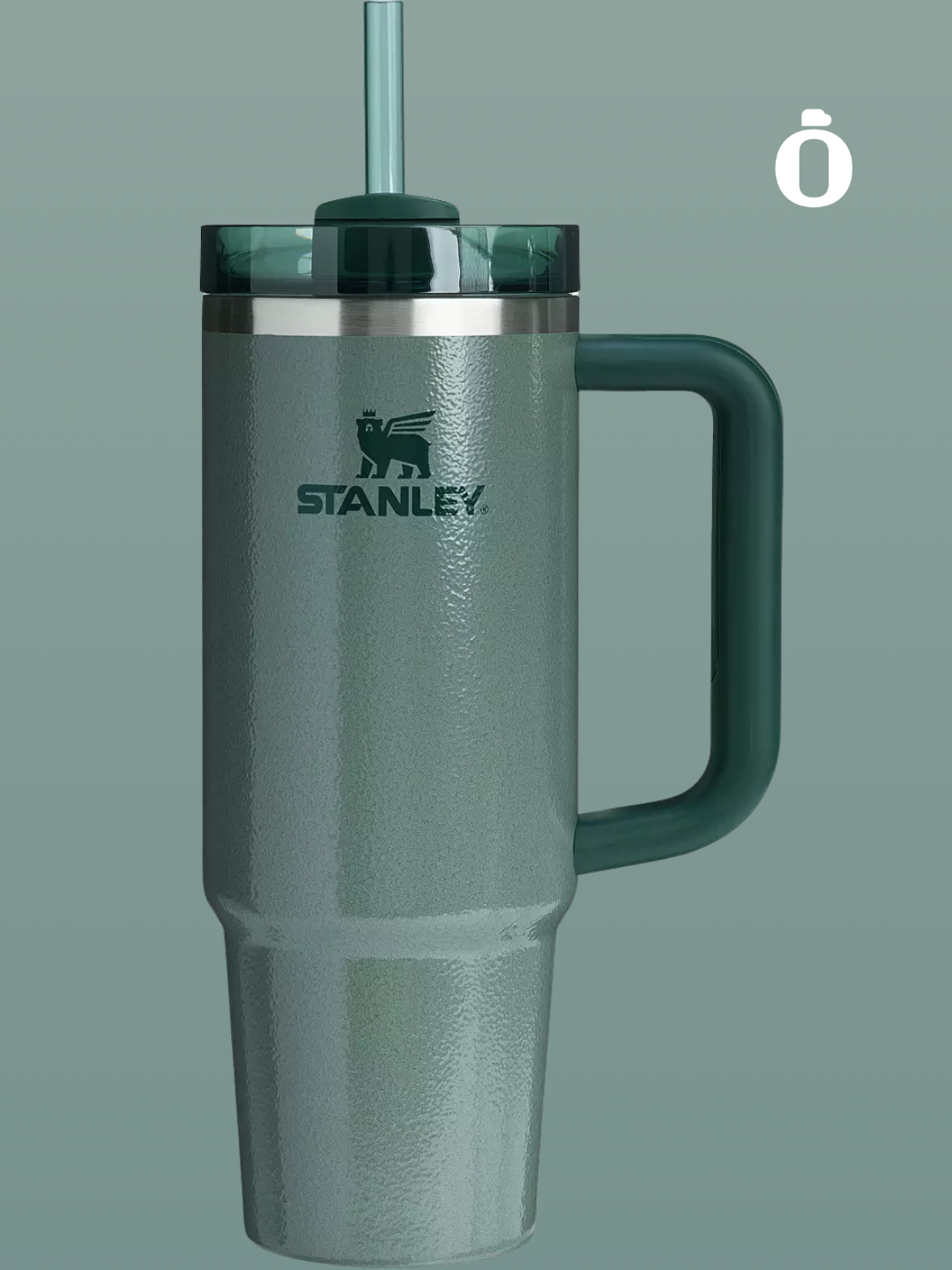 Stanley The Quencher H2.0 Flowstate Tumbler Hammertone Homecoming Collection | 30 Oz | Hammertone Green