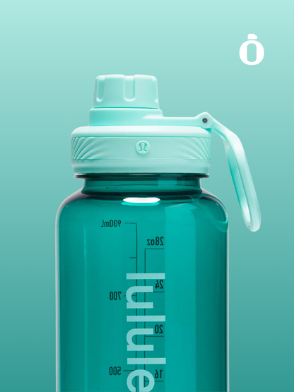 Lululemon | Back to Life Clear Bottle | 32oz | Storm Teal/Ideal Mint