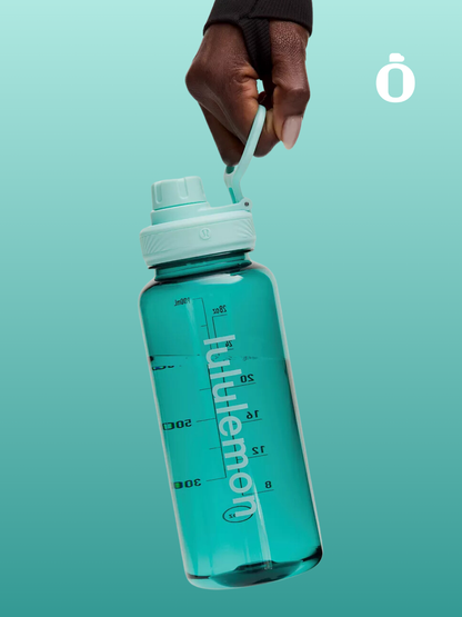 Lululemon | Back to Life Clear Bottle | 32oz | Storm Teal/Ideal Mint