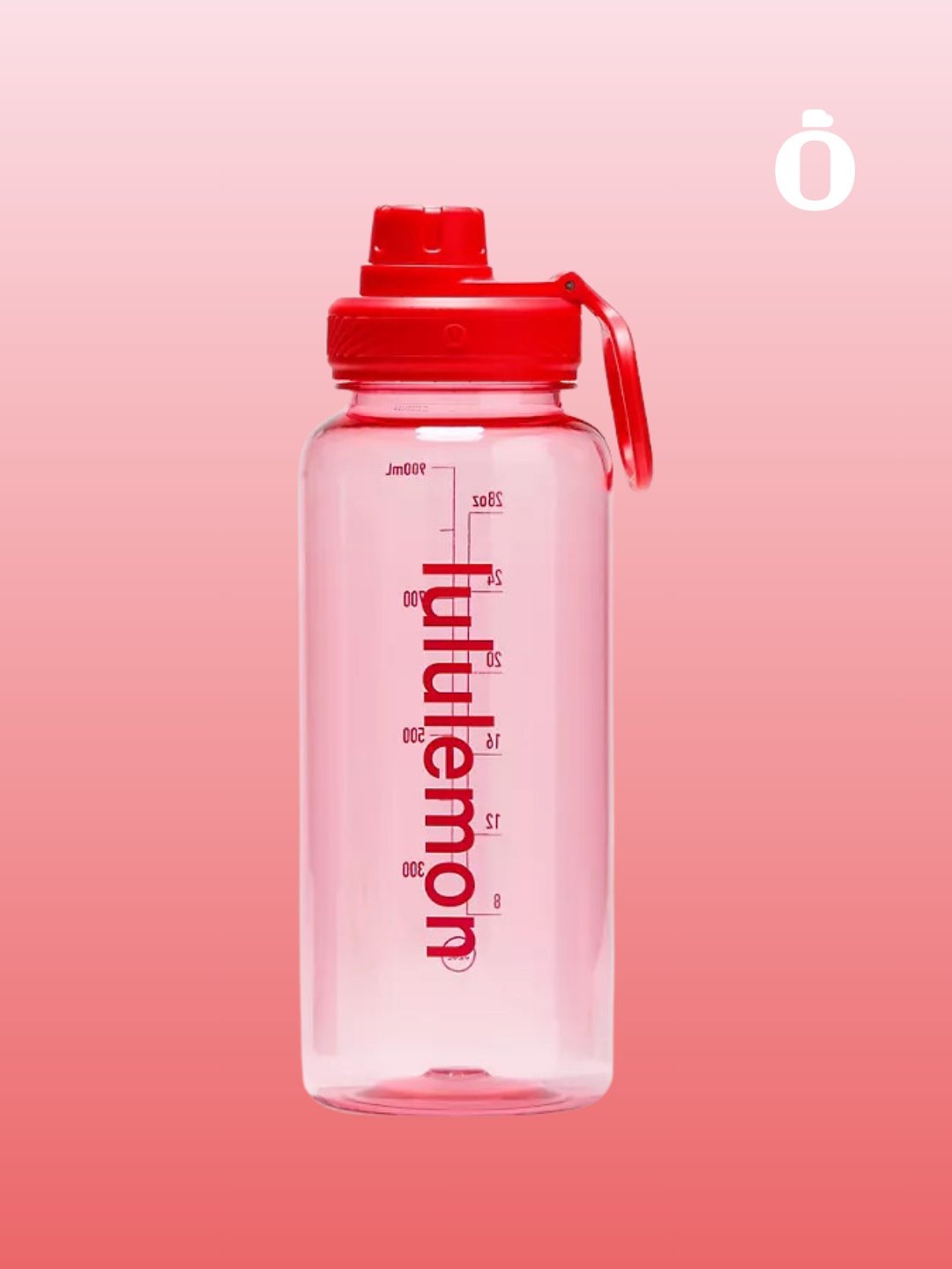 Lululemon | Back to Life Clear Bottle | 32oz | Hot Heat/Pink Tide