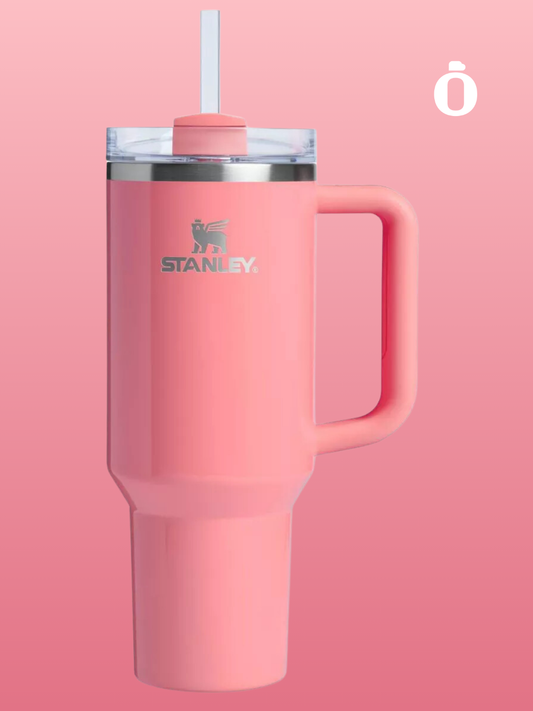 *Limited Edition Stanley X e.l.f. Tumbler | 40 Oz | Coral Fixation