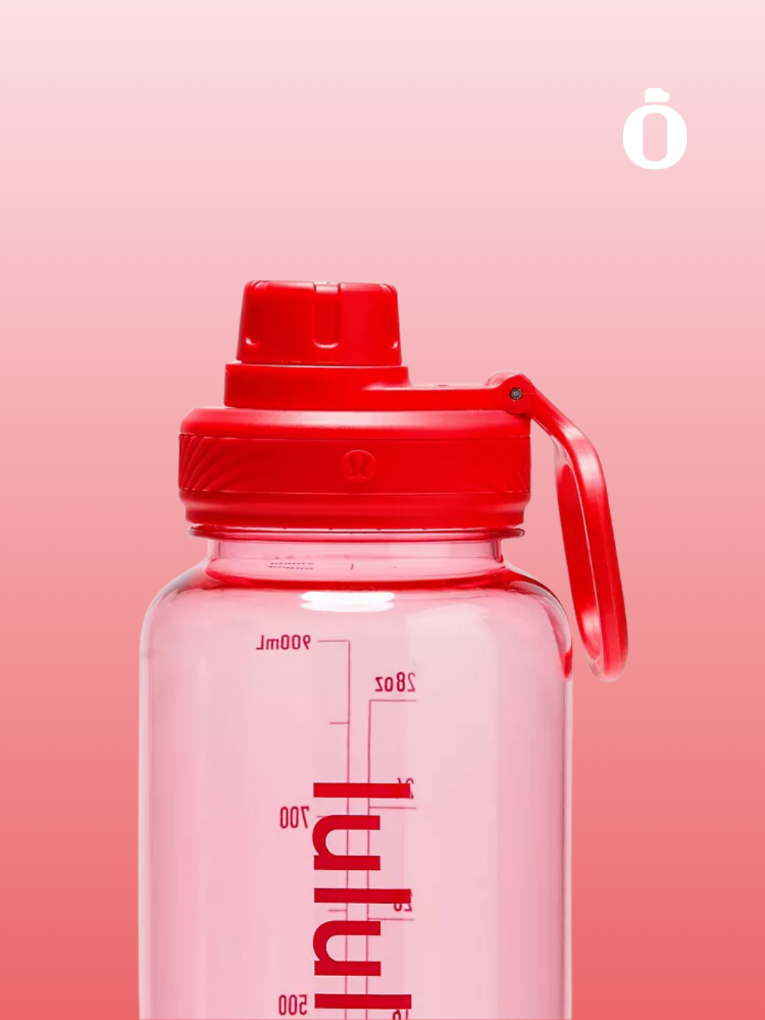 Lululemon | Back to Life Clear Bottle | 32oz | Hot Heat/Pink Tide