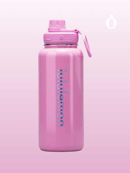 Lululemon | Back to life Sports Bottle | Shine | 32 Oz | Dahlia Mauve