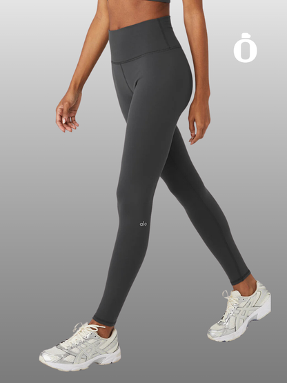 Alo | High-Waist Airbrush Legging | Anthracite