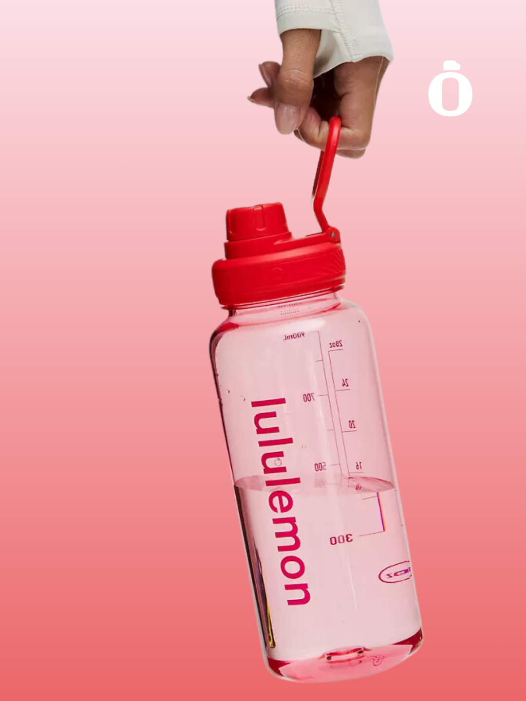 Lululemon | Back to Life Clear Bottle | 32oz | Hot Heat/Pink Tide