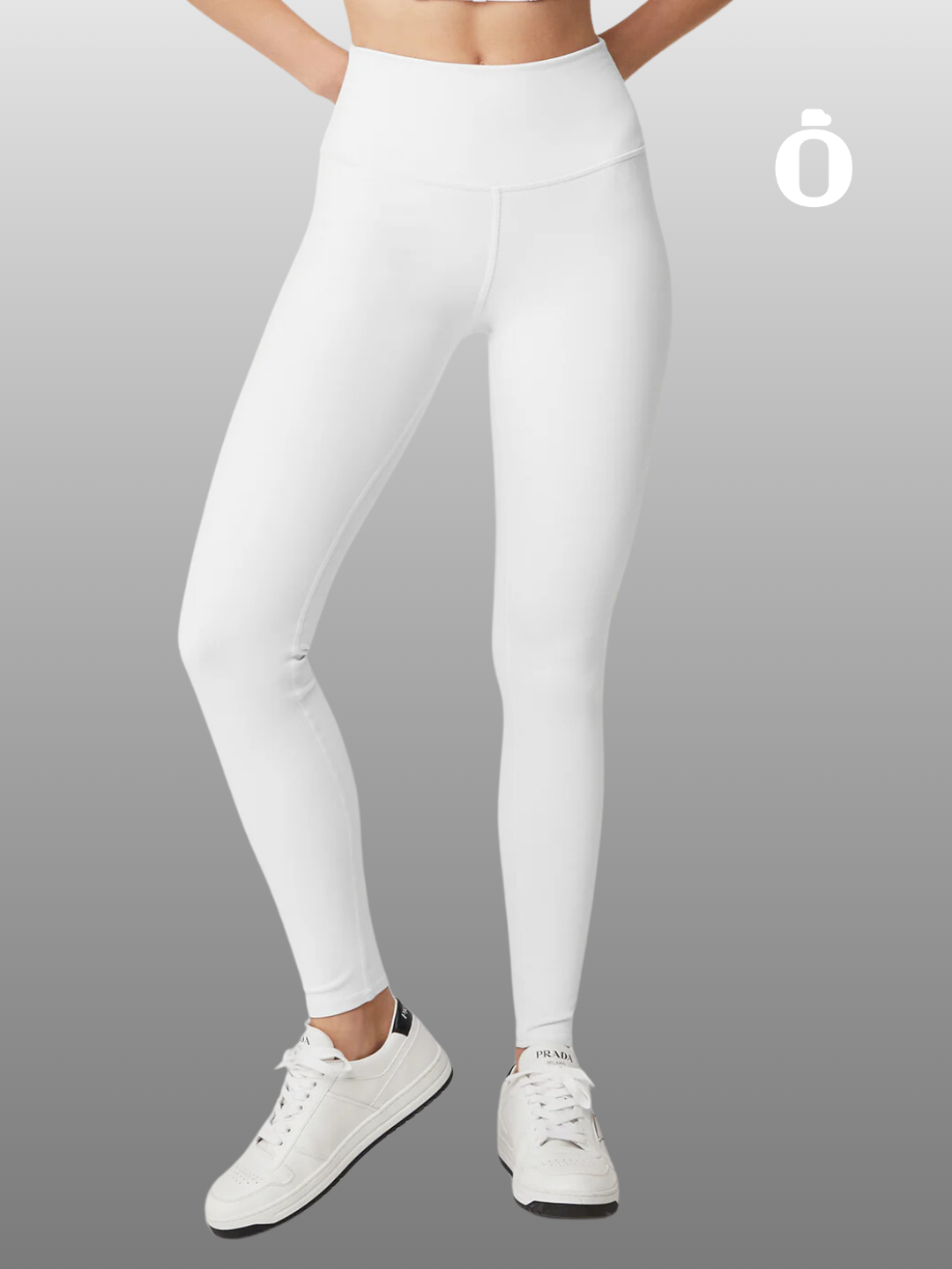 Alo | High-Waist Airbrush Legging | White