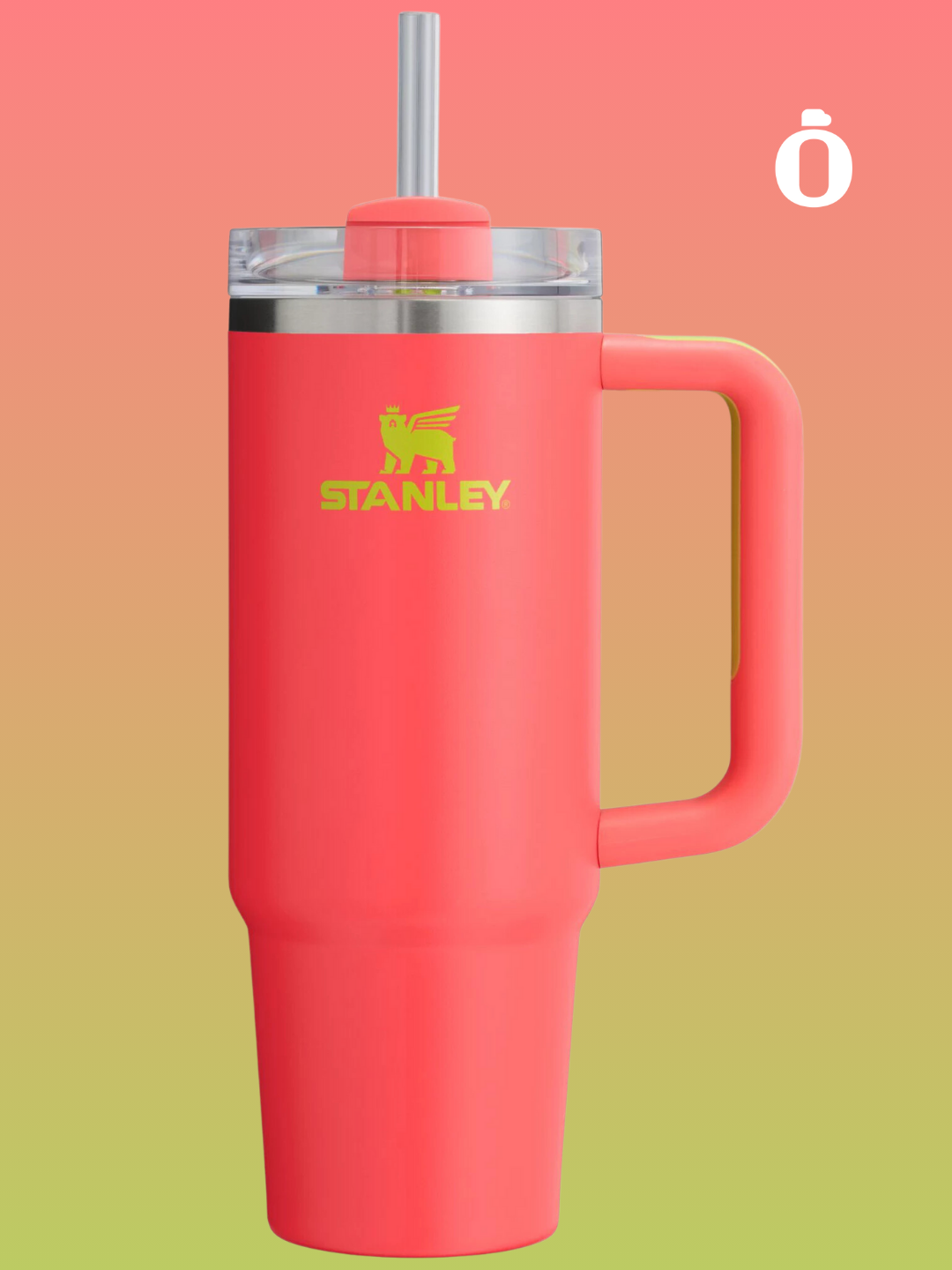 Stanley The Quencher H2.0 Flowstate Tumbler Heat Wave Collection | 30 Oz | Hibiscus