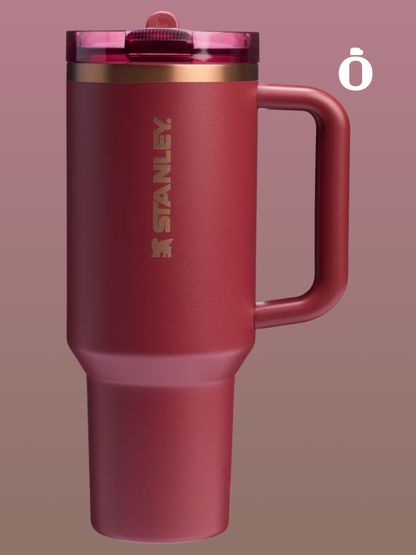 Stanley The Quencher ProTour Flip Straw Tumbler | 40 Oz | Gilded Pomegranate