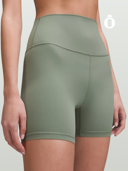 Lululemon | Align High-Rise Short 6" | Grey Eucalyptus