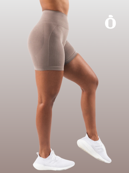 Alphalete | Amplify Contour Short 5" | Mocha