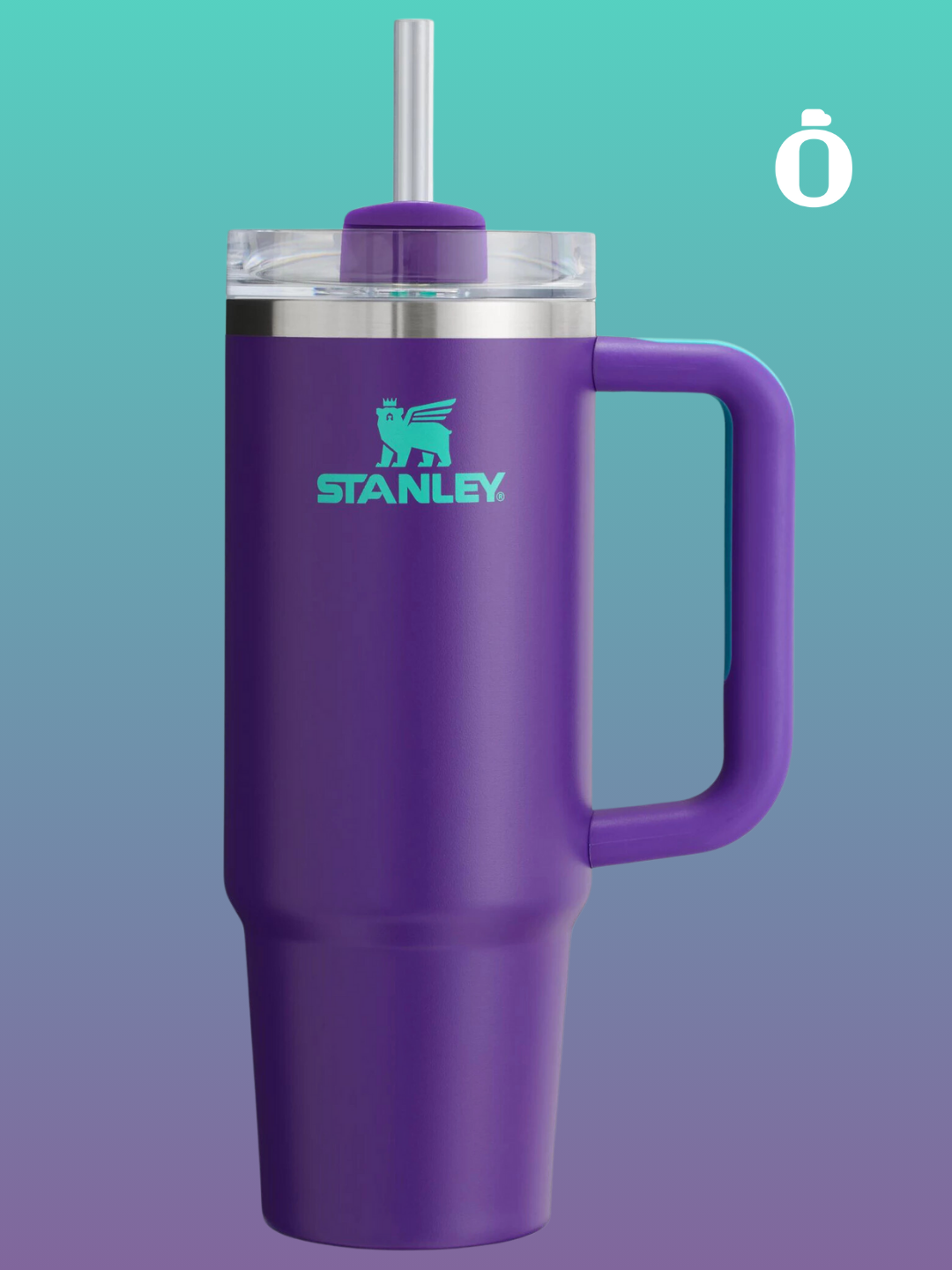 Stanley The Quencher H2.0 Flowstate Tumbler Heat Wave Collection | 30 Oz | Deep Purple