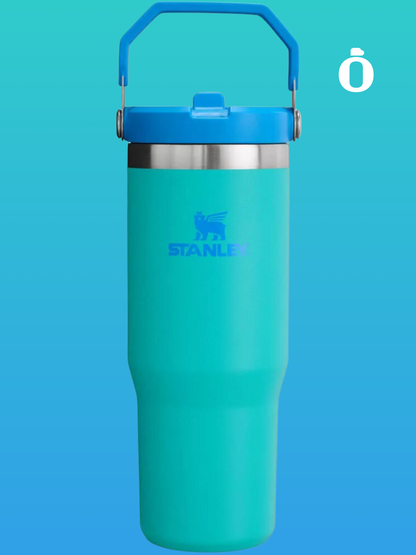 Stanley The Iceflow Flip Straw Tumbler | 30 Oz | Aquamarine