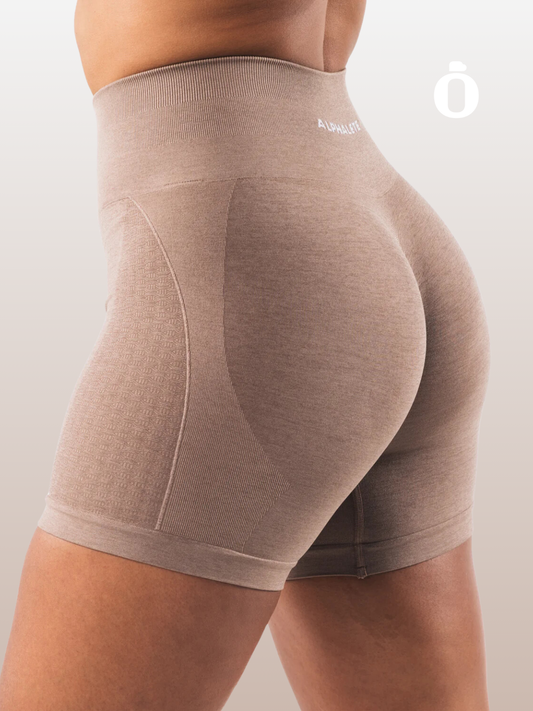 Alphalete | Amplify Contour Short 5" | Sand