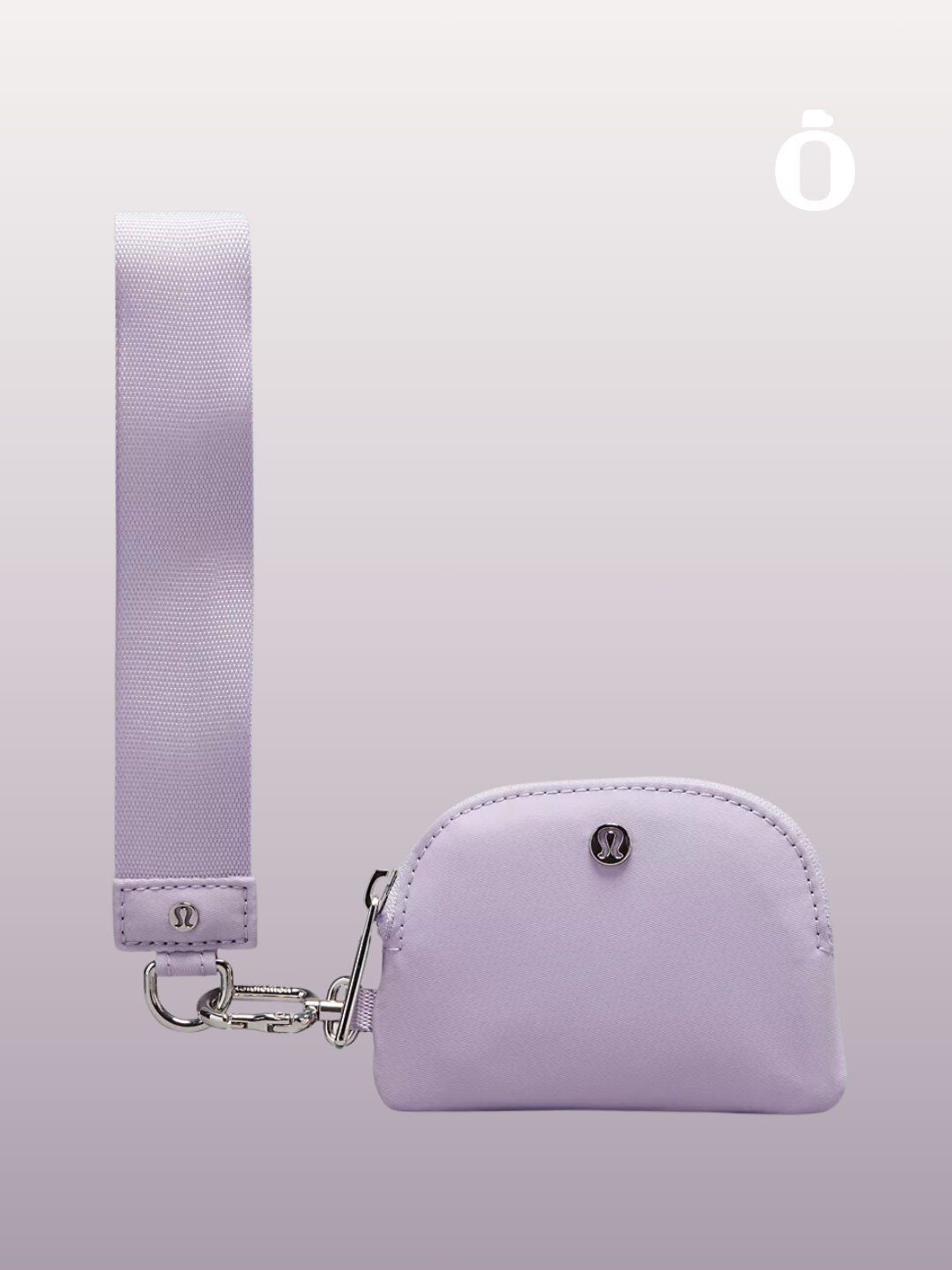 Lululemon | Dual Pouch Wristlet | Lilac Ether/White Opal